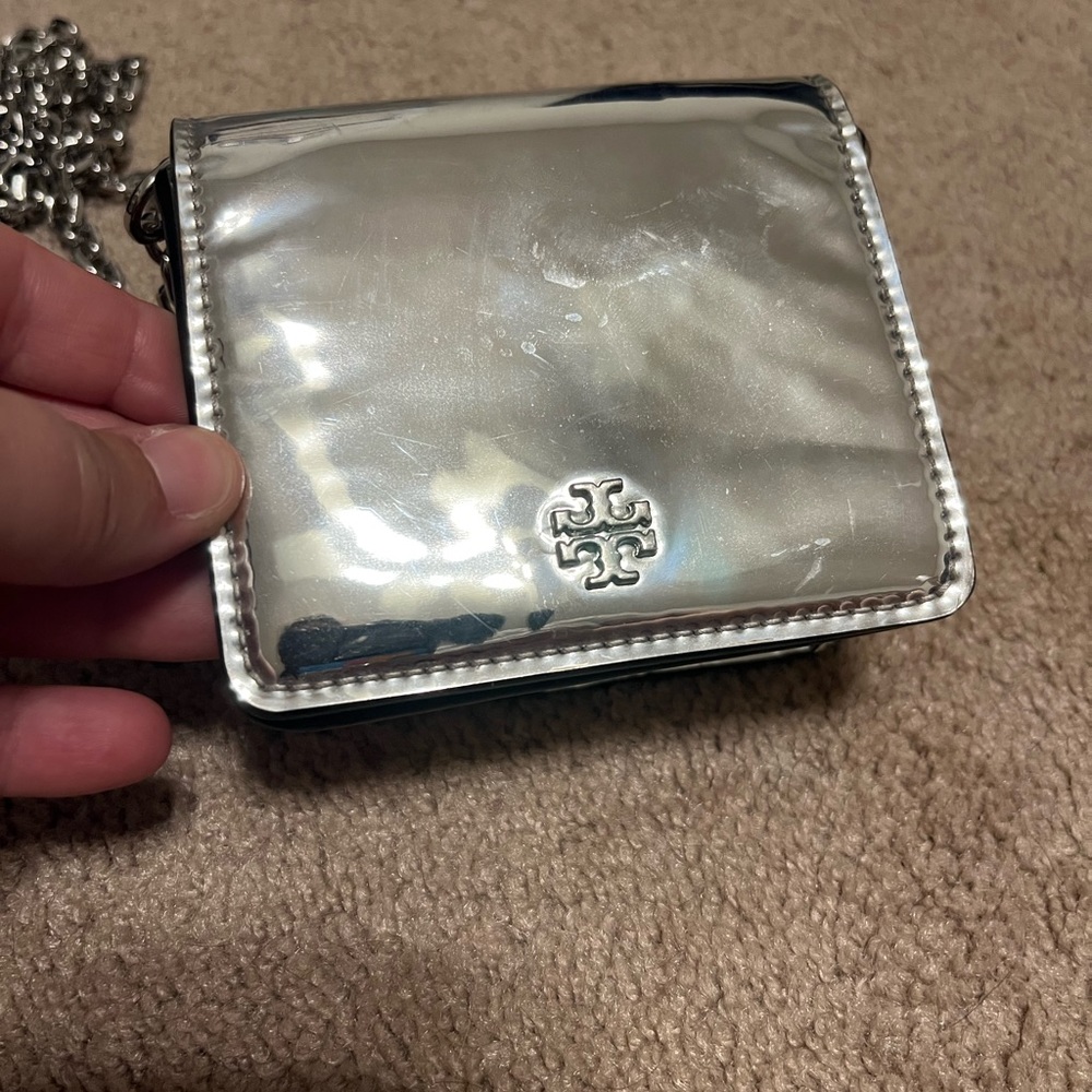 Authentic Tory Burch Mirror Crossbody